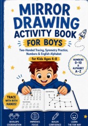 Mirror Drawing Activity Book for Boys
