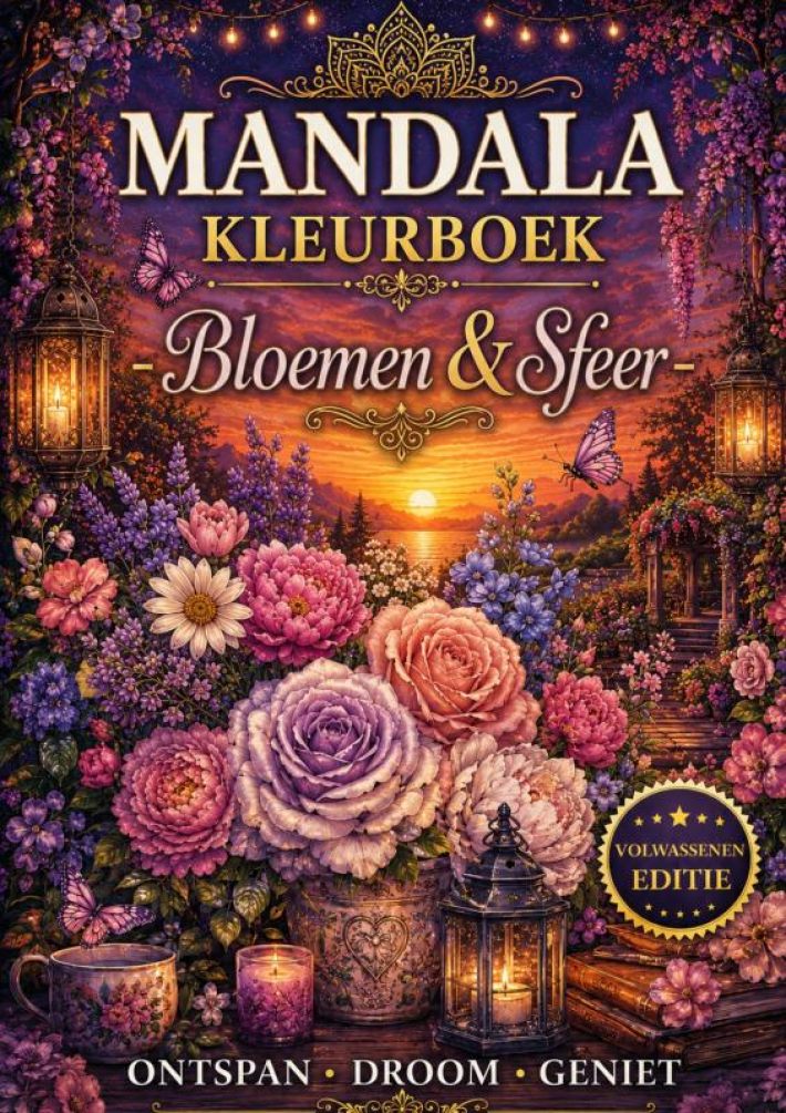 Mandala kleurboek - Bloemen & Sfeer.