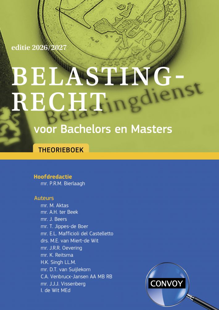Belastingrecht voor Bachelors en Masters