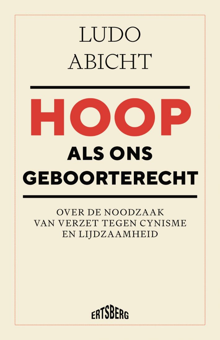 Hoop als ons geboorterecht Hoop als ons geboorterecht