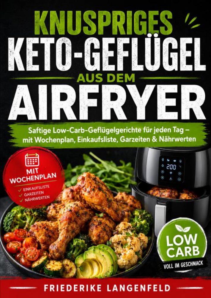 Knuspriges Keto-Geflügel aus dem Airfryer