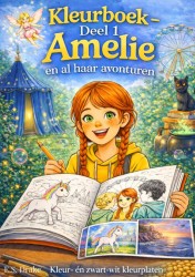 Kleurboek Amelie en al haar avonturen - deel 1