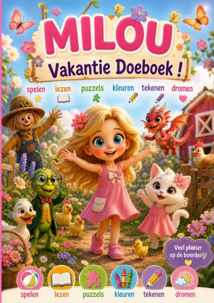 Milou Vakantie Doeboek ! Milou Vakantie Doeboek !