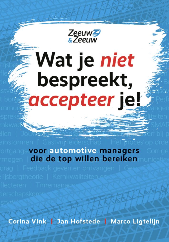 Wat je niet bespreekt, accepteer je!