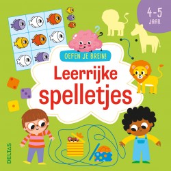 Oefen je brein! Leerrijke spelletjes 4-5 jaar