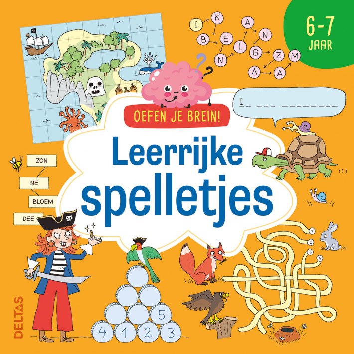 Oefen je brein! Leerrijke spelletjes 6-7 jaar Oefen je brein! Leerrijke spelletjes 6-7 jaar