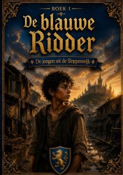 Boek 1, De blauwe Ridder - De jongen uit de Sloppenwijk. Boek 1, De blauwe Ridder - De jongen uit de Sloppenwijk.