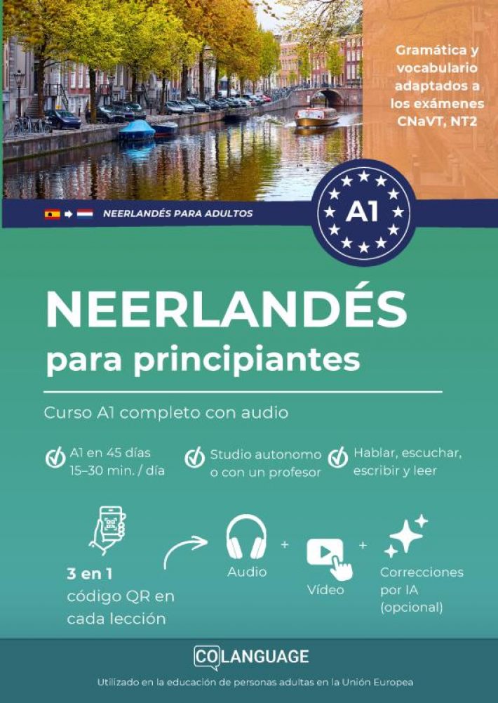Neerlandés para principiantes - Curso A1 completo con audio (Nederlands voor Spaanstaligen)