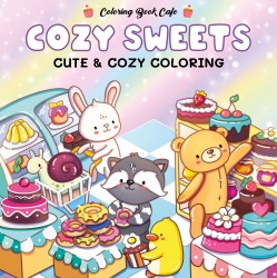Cozy sweets - Coloring book cafe