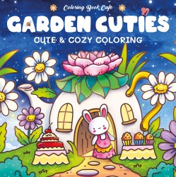 Garden cuties - Coloring book cafe