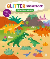 Glitterstickerboek: Dinosaurussen