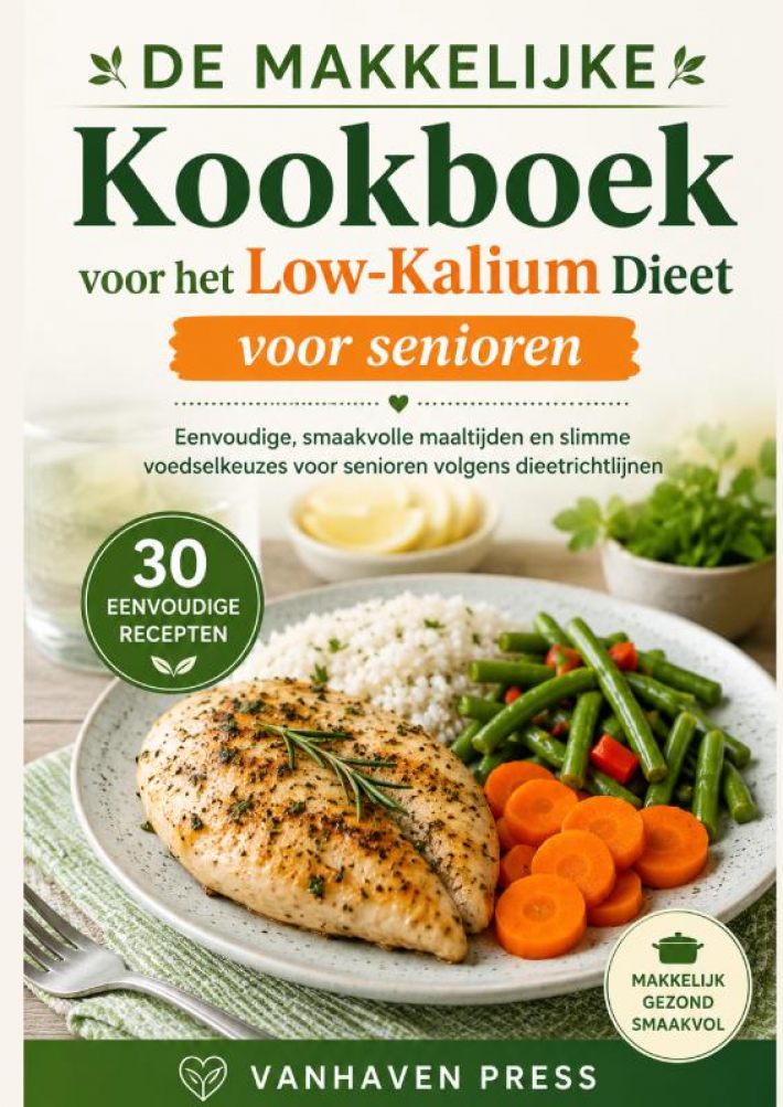 DE MAKKELIJKE Kookboek voor het Low-Kalium Dieet voor senioren DE MAKKELIJKE Kookboek voor het Low-Kalium Dieet voor senioren