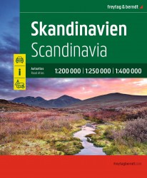 Scandinavië Wegenatlas F&B