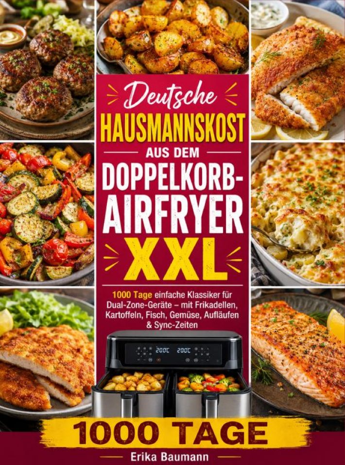 Deutsche Hausmannskost aus dem Doppelkorb-Airfryer XXL