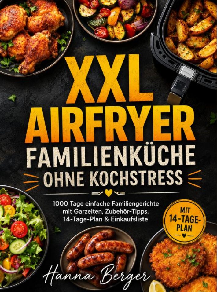 XXL Airfryer Familienküche ohne Kochstress XXL Airfryer Familienküche ohne Kochstress