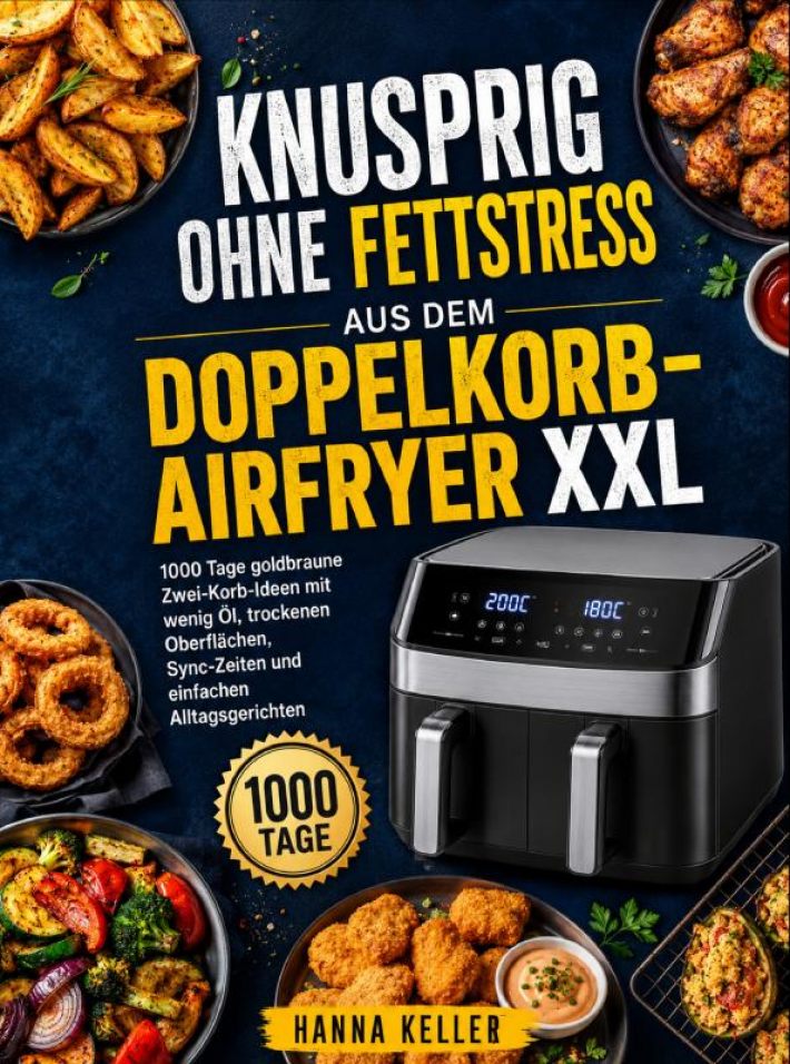Knusprig ohne Fettstress aus dem Doppelkorb-Airfryer XXL Knusprig ohne Fettstress aus dem Doppelkorb-Airfryer XXL
