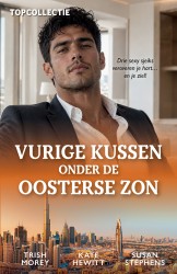 Vurige kussen onder de oosterse zon