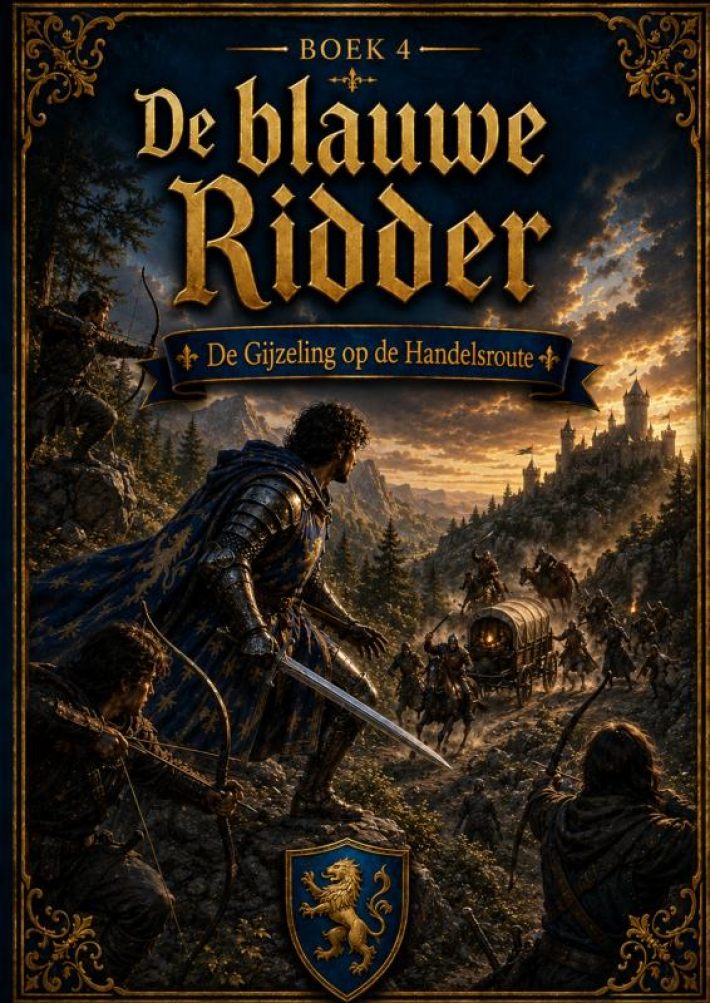 Boek 4, De Blauwe Ridder - De Gijzeling op de Handelsroute Boek 4, De Blauwe Ridder - De Gijzeling op de Handelsroute