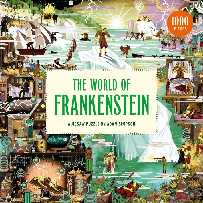 The World of Frankenstein: A Jigsaw Puzzle by Adam Simpson The World of Frankenstein: A Jigsaw Puzzle by Adam Simpson
