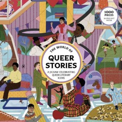 The World of Queer Stories 1000 Piece Puzzle: Celebrating LGBTQ+ Literary Icons