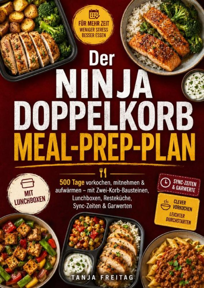 Der Ninja Doppelkorb Meal-Prep-Plan Der Ninja Doppelkorb Meal-Prep-Plan