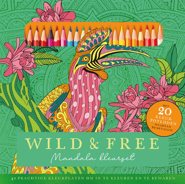 Wild & free Mandala kleurset