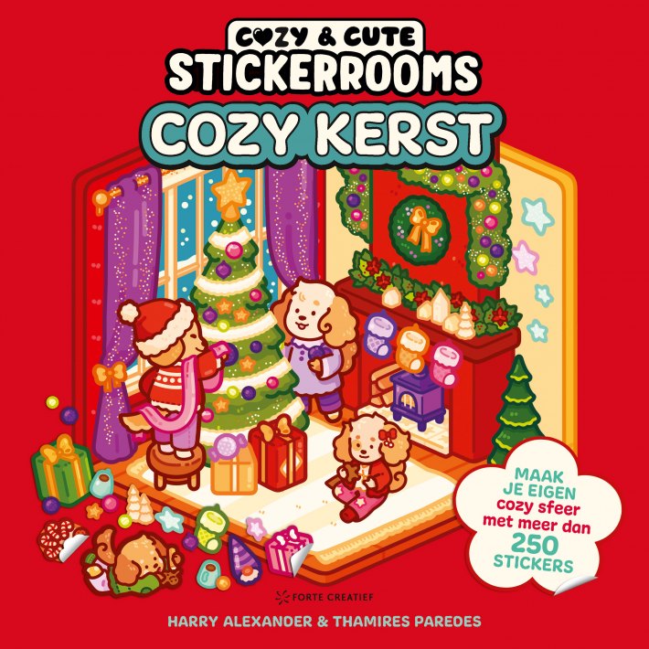 Cozy & cute stickerrooms - Cozy Kerst Cozy & cute stickerrooms - Cozy Kerst