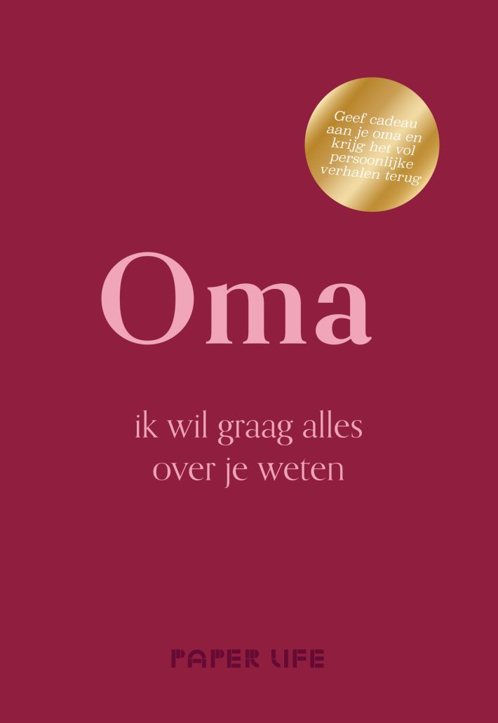 Oma, ik wil graag alles over je weten Oma, ik wil graag alles over je weten