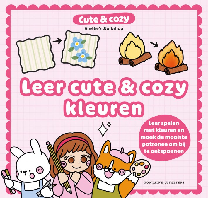 Leer cute & cozy kleuren Leer cute & cozy kleuren