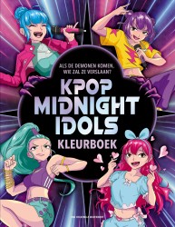KPop Midnight Idols kleurboek