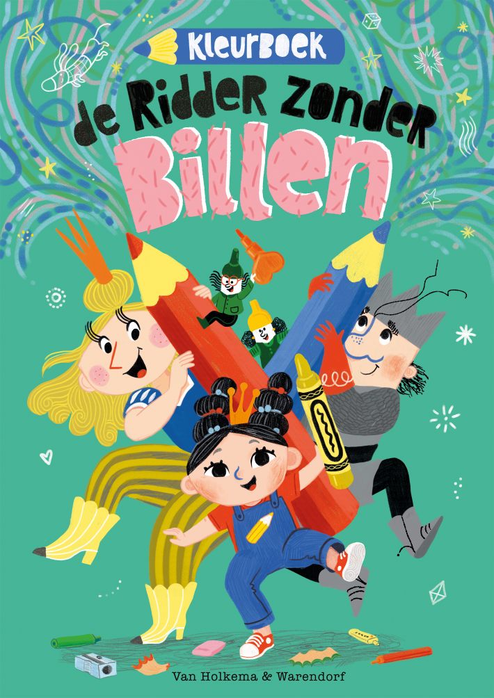 De ridder zonder billen - kleurboek
