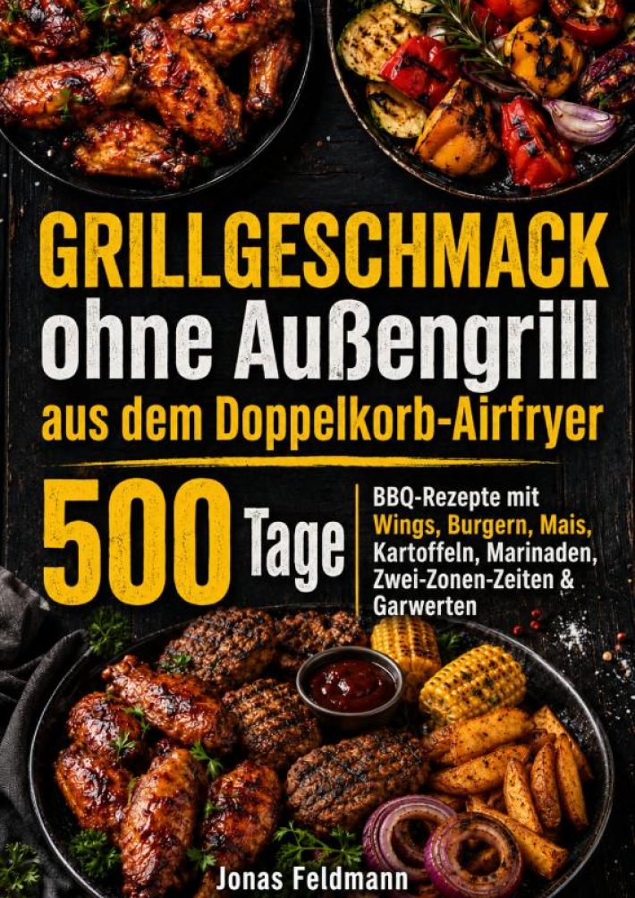 Grillgeschmack ohne Außengrill aus dem Doppelkorb-Airfryer Grillgeschmack ohne Außengrill aus dem Doppelkorb-Airfryer