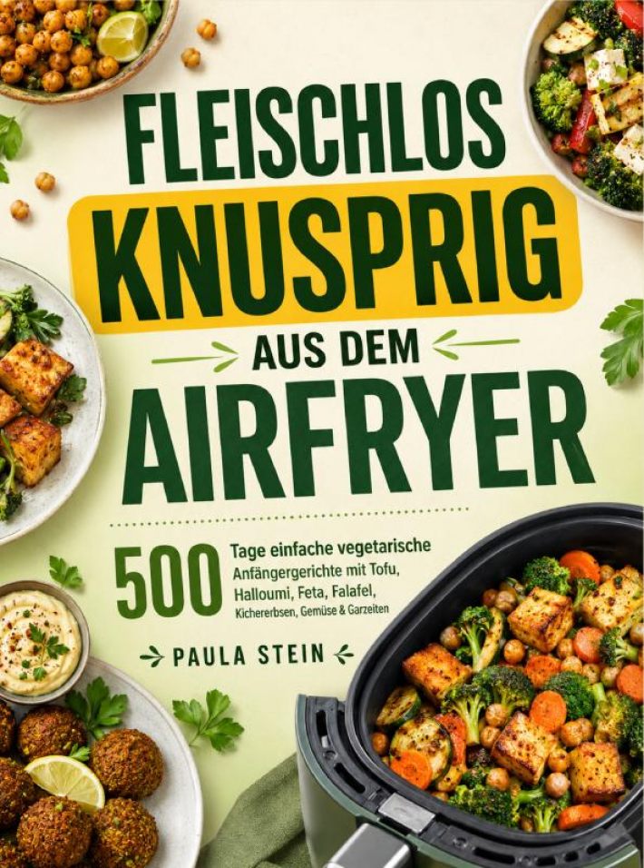 Fleischlos knusprig aus dem Airfryer Fleischlos knusprig aus dem Airfryer