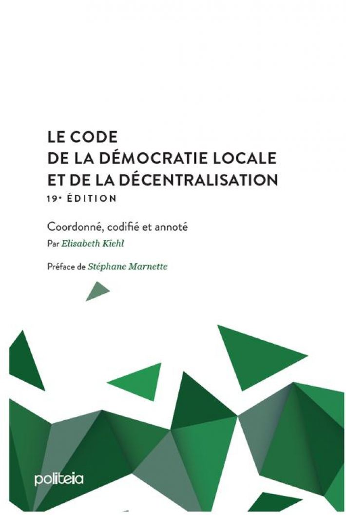 Code de la démocratie locale et de la décentralisation