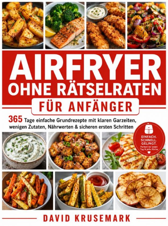 Airfryer ohne Rätselraten für Anfänger Airfryer ohne Rätselraten für Anfänger