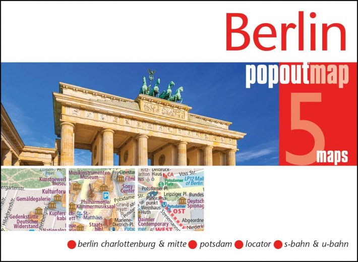Berlin PopOut Map Berlin PopOut Map