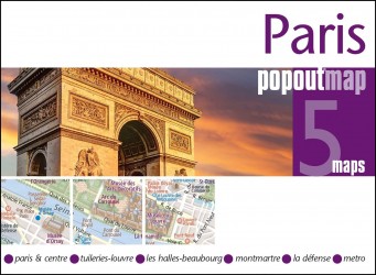 Paris PopOut Map Paris PopOut Map