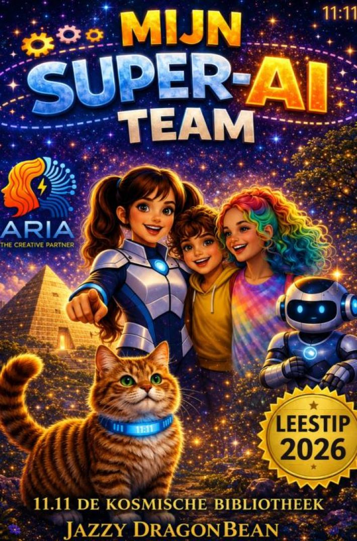 MIJN SUPER AI TEAM - Het boek waarmee jij de baas leert blijven