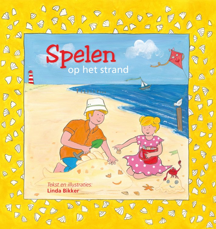 Spelen op het strand Spelen op het strand