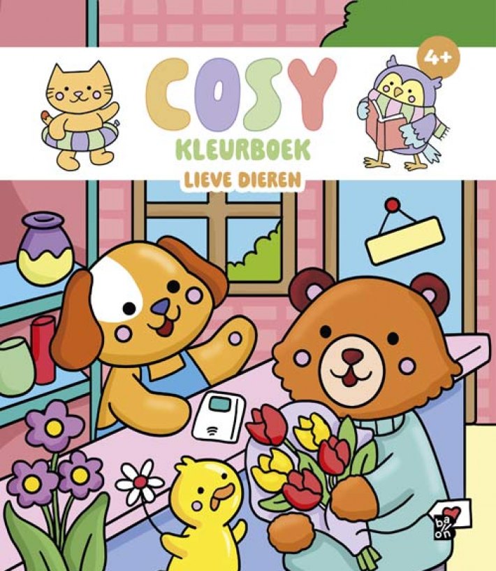 Cosy kleurboek: Lieve dieren