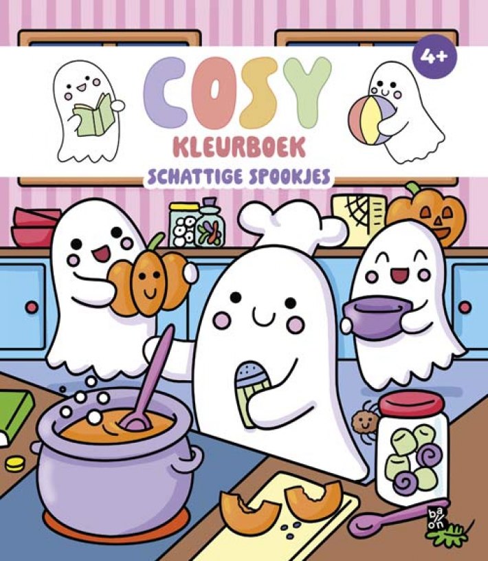 Cosy kleurboek: Schattige spookjes