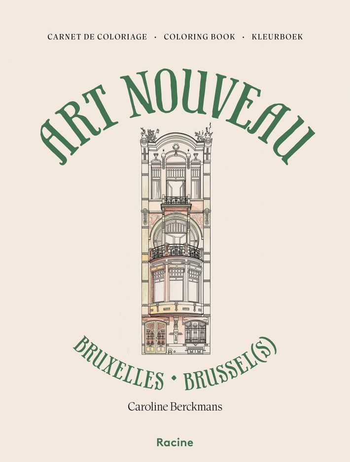 Kleurboek Art Nouveau - Carnet de coloriage Art Nouveau - Coloring book Art Nouveau