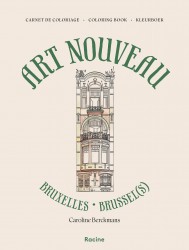 Kleurboek Art Nouveau - Carnet de coloriage Art Nouveau - Coloring book Art Nouveau