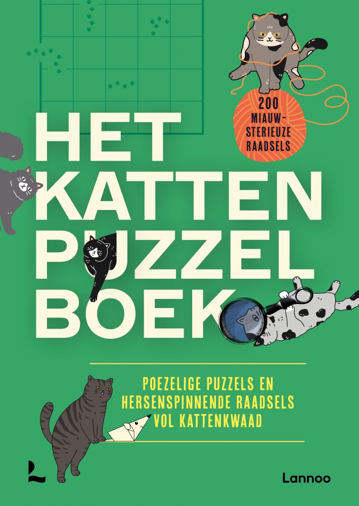 Het kattenpuzzelboek Het kattenpuzzelboek