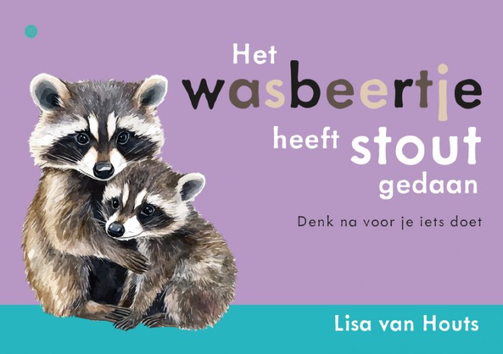 Het wasbeertje heeft stout gedaan