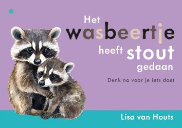 Het wasbeertje heeft stout gedaan