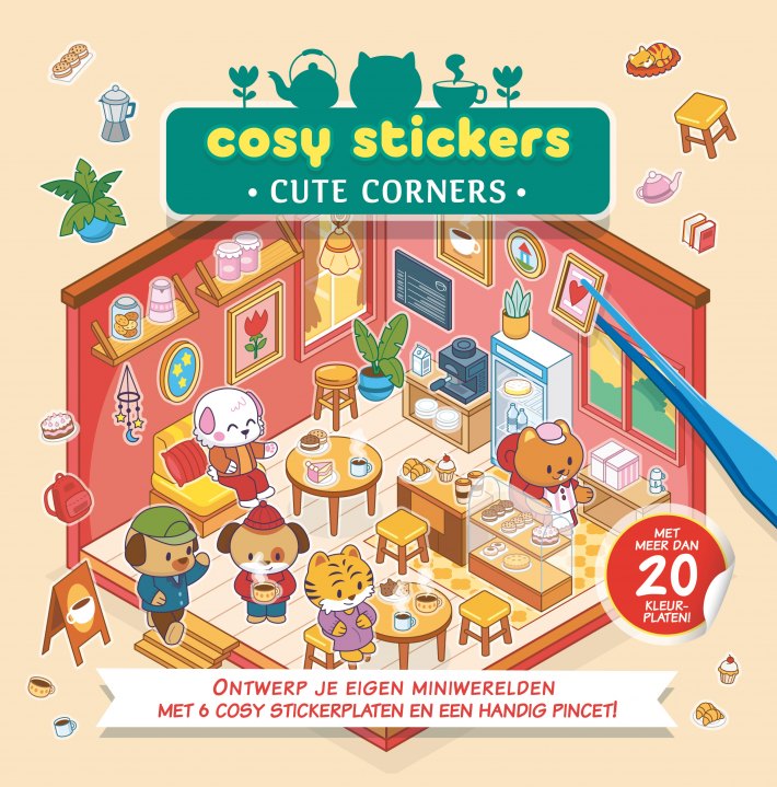 Cute corners - Cosy stickers