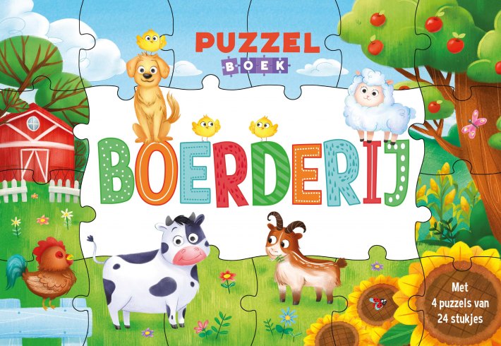 Boerderij - Puzzelboek