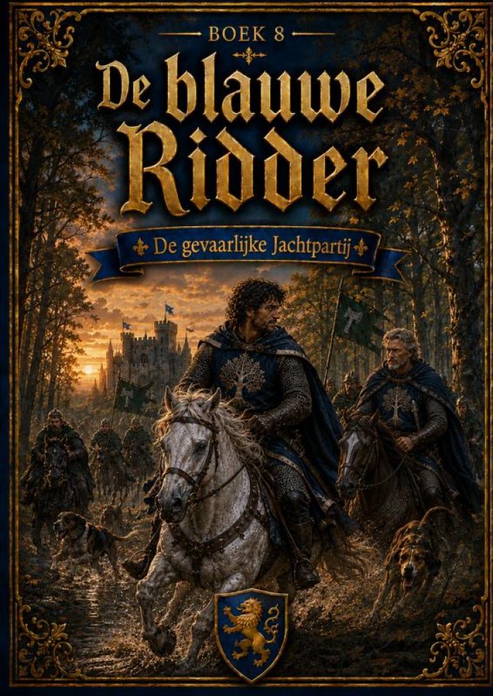 Boek 8, De blauwe Ridder - De gevaarlijke Jachtpartij Boek 8, De blauwe Ridder - De gevaarlijke Jachtpartij