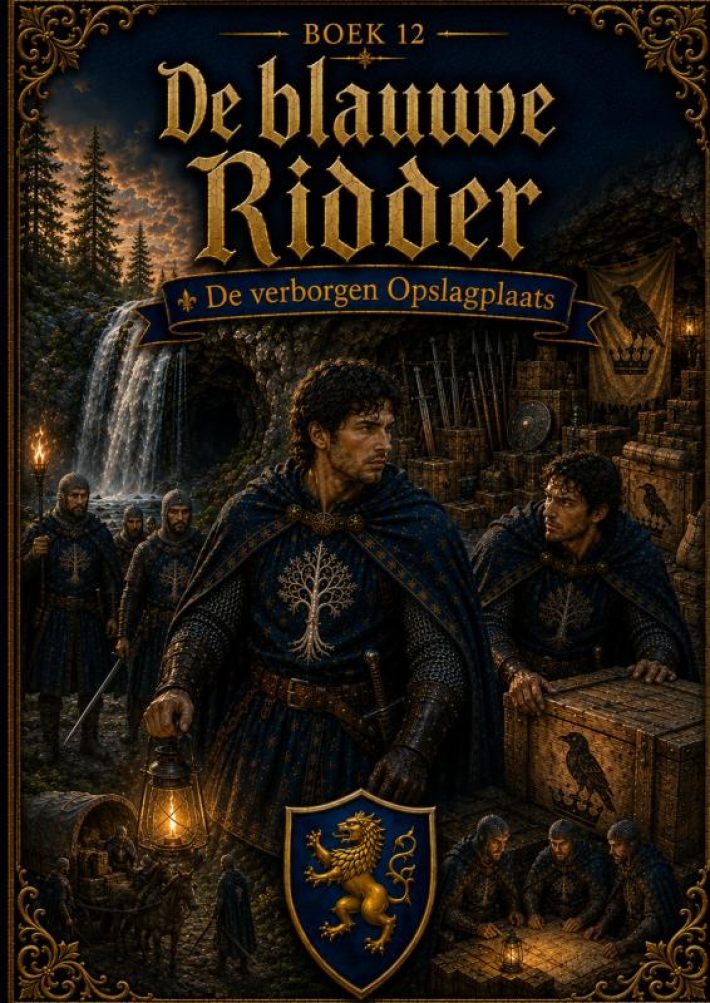 Boek 12, De blauwe Ridder - De verborgen Opslagplaats Boek 12, De blauwe Ridder - De verborgen Opslagplaats